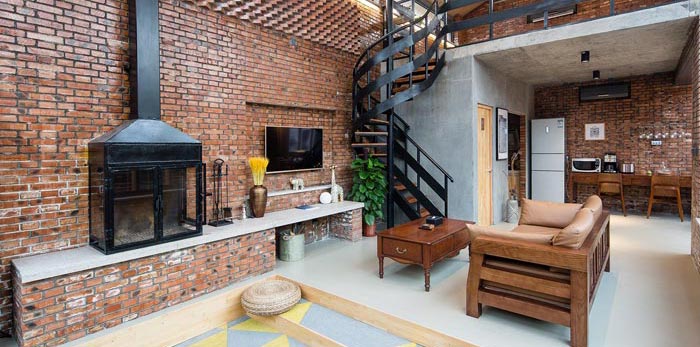 三合院民宿設計效果圖