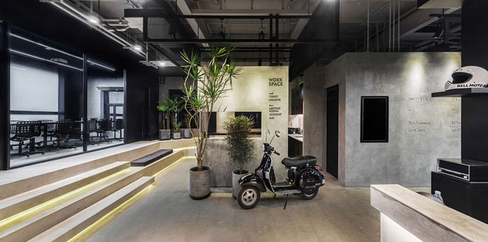 鋼結構舊廠房辦公室裝修設計