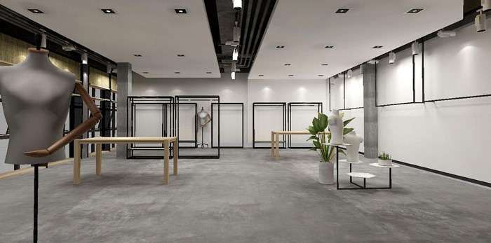 服裝公司辦公室裝修設計效果圖