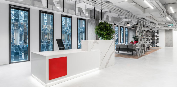 科技感辦公室裝修設計效果圖