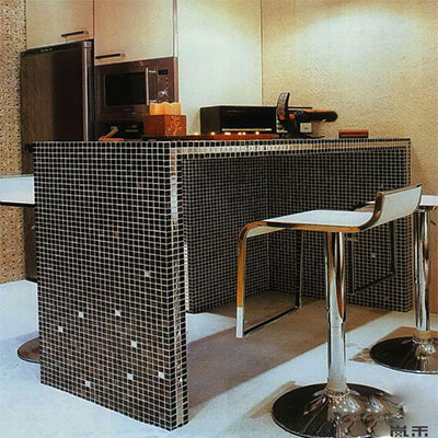 吧臺區的效果圖