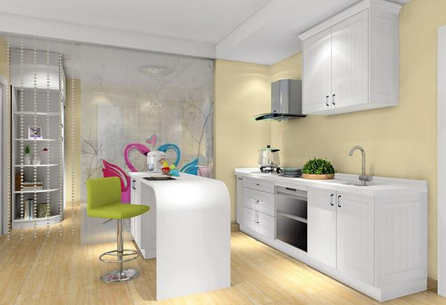 韓式風格廚房裝修設計效果圖