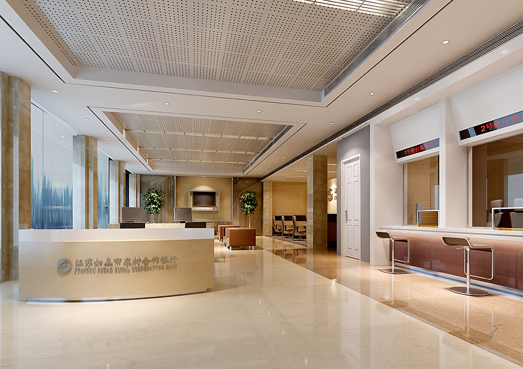 營業廳照度效果圖