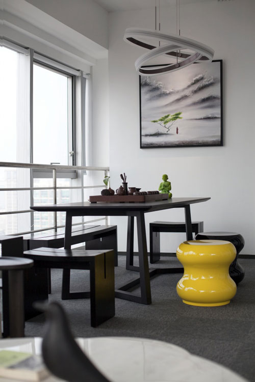 杭州服飾有限公司運營中心茶間區域設計