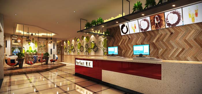 網咖裝修設計效果圖