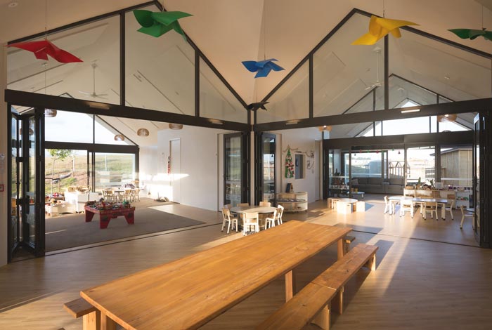 早期兒童服務中心吃飯區域裝修設計案例效果圖