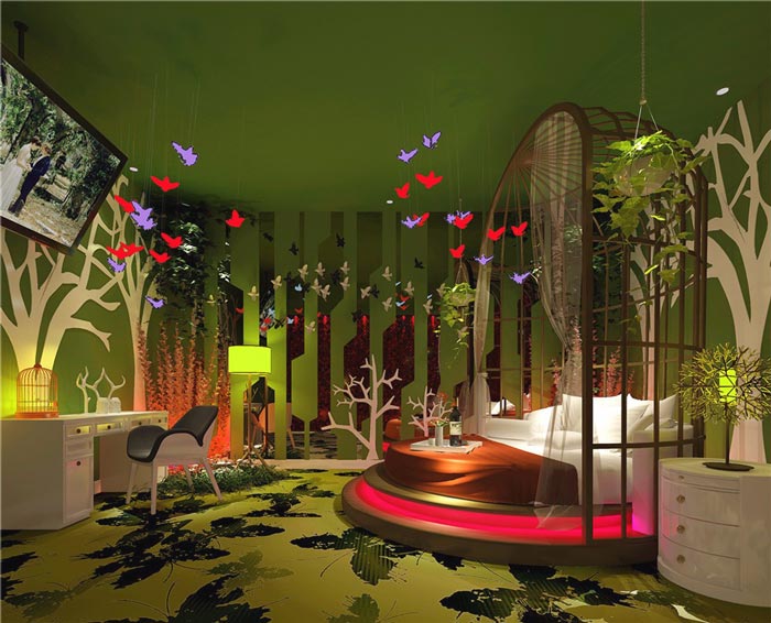 情趣酒店裝修設計案例