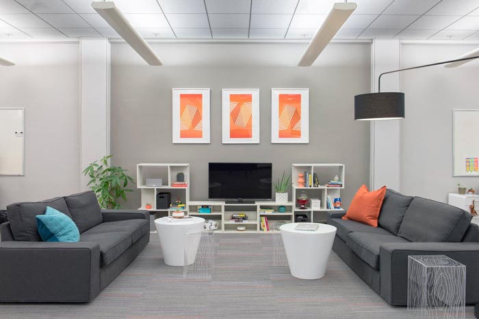 廣告公司辦公室茶水間裝修設計案例效果圖