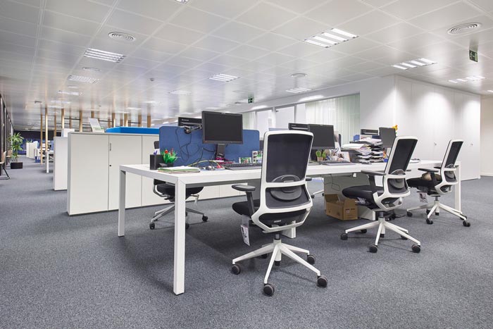 醫藥公司辦公室辦公區域裝修設計案例效果圖