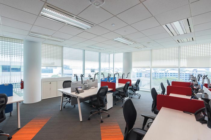 醫療機構辦公室辦公區域裝修設計案例效果圖