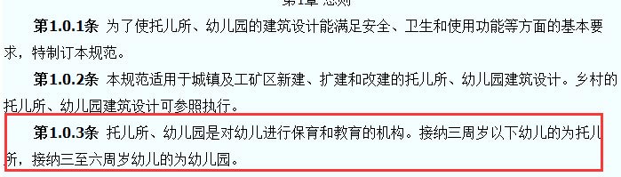 托兒所、幼兒園建筑設(shè)計(jì)規(guī)范截圖