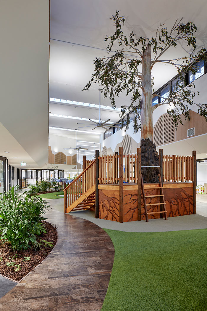 早教中心樹木區設計效果圖