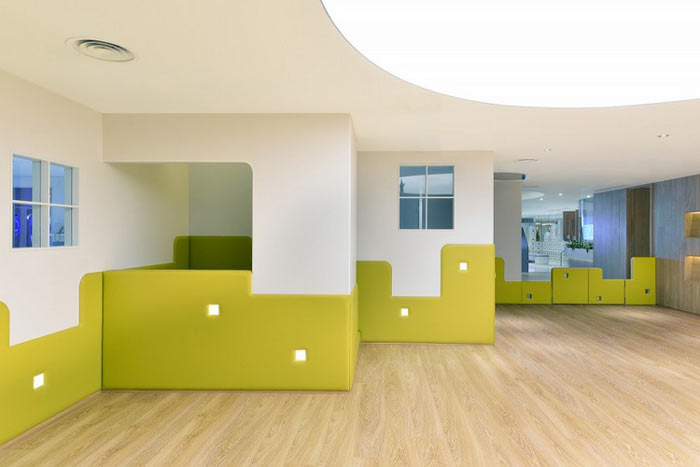 兒童教育培訓(xùn)機(jī)構(gòu)防磕碰裝修設(shè)計案例效果圖