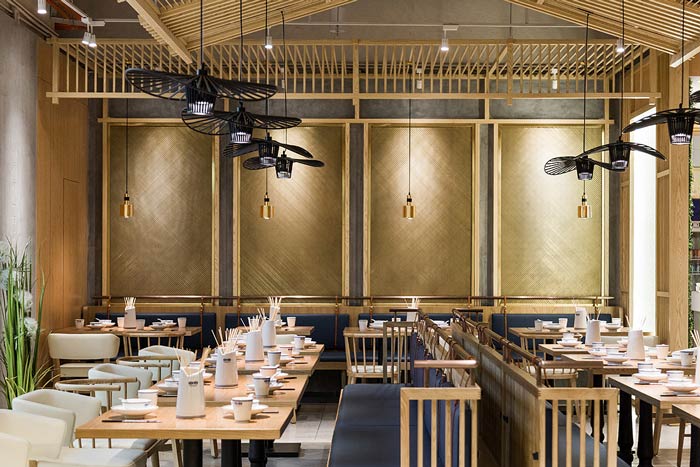 串串香小吃店餐區(qū)裝修設計效果圖