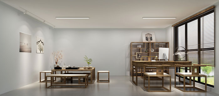 loft風格總經理辦公室裝修設計效果圖