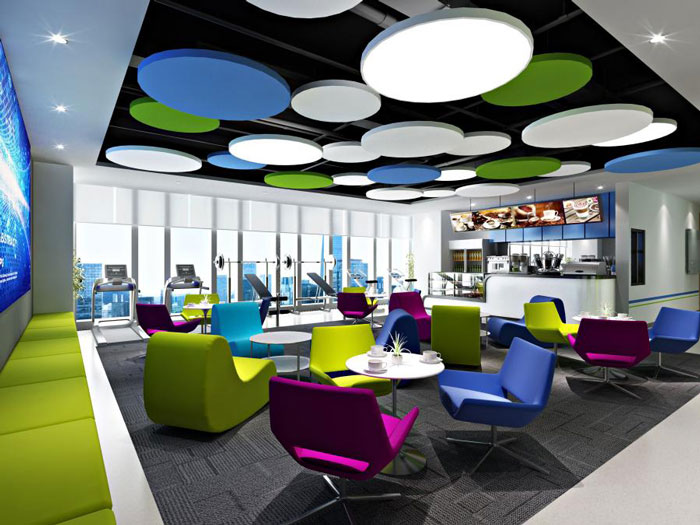 杭州余杭區臨平辦公室茶水間裝修設計效果圖