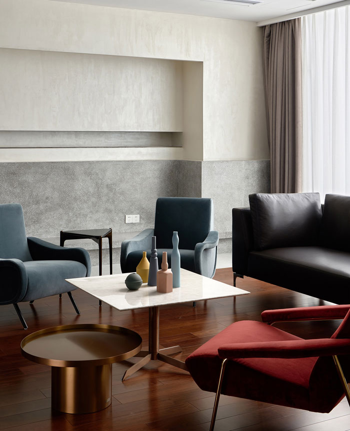 1300平方辦公室洽談區(qū)細節(jié)裝修設(shè)計效果圖