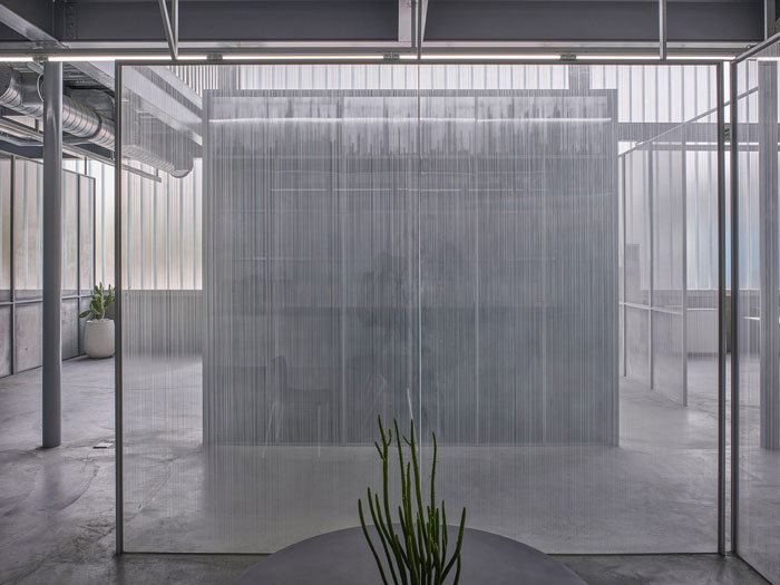 廠房辦公室前臺(tái)背面裝修設(shè)計(jì)效果圖