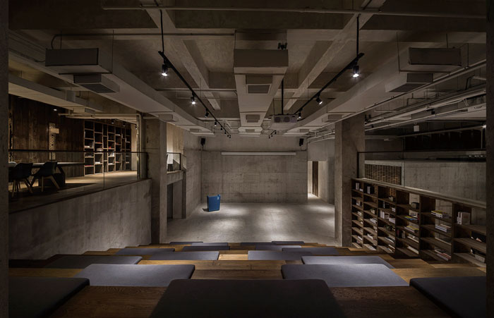 智能辦公室休息區裝修設計效果圖