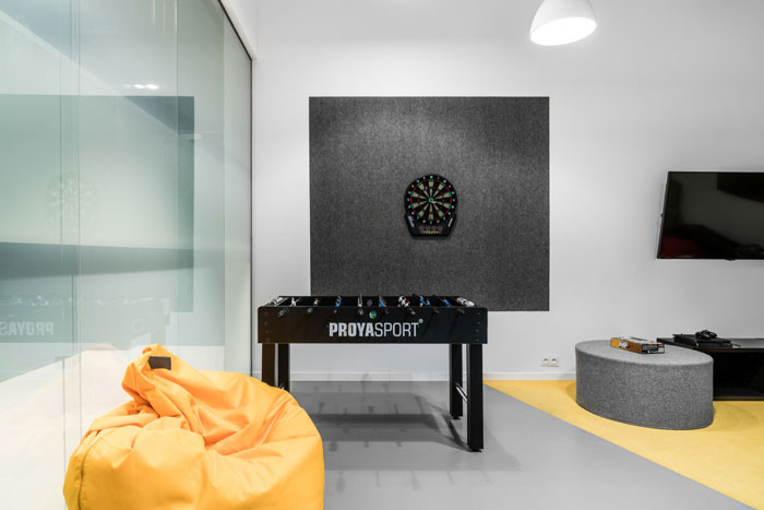 航運公司辦公室休息區裝修設計效果圖