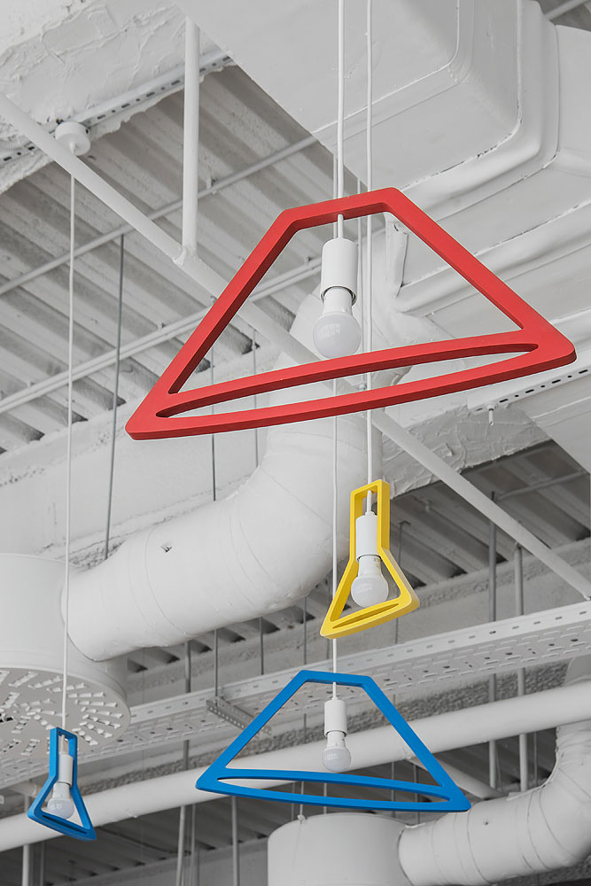 通信公司辦公室燈飾裝修設計效果圖