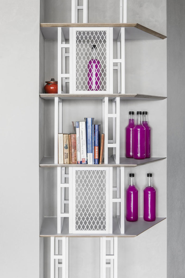 廣告公司辦公室墻角展示裝修設計效果圖