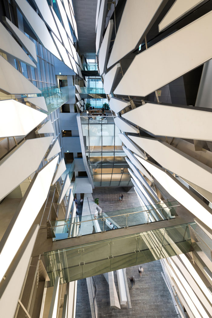 塑料材料公司辦公室裝修設計俯視圖