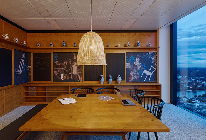 咨詢公司辦公室構思區裝修設計效果圖