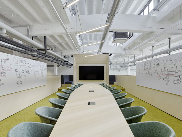 廠區(qū)辦公室會議室裝修設(shè)計效果圖