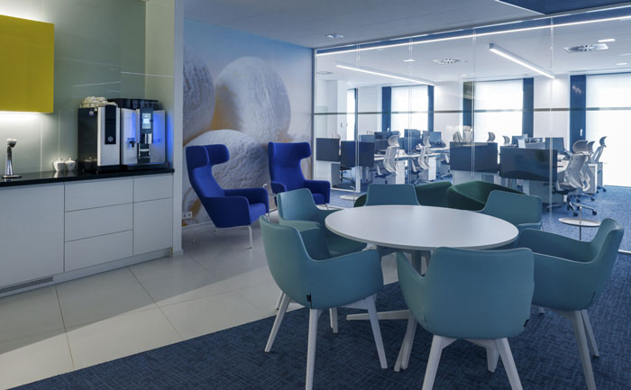 涂料公司辦公室茶水間裝修設計效果圖