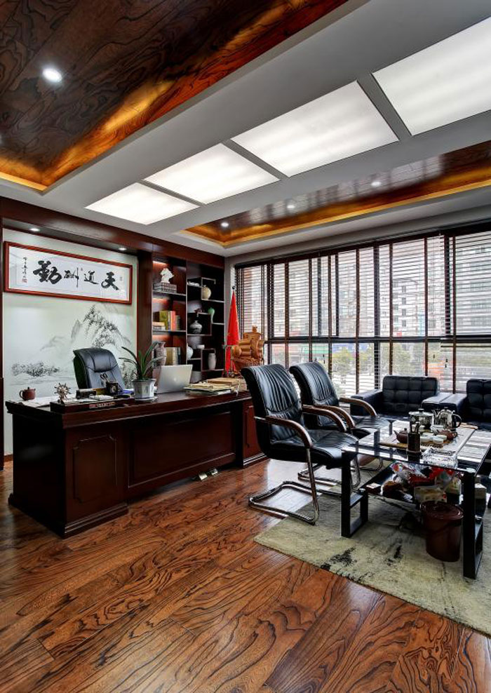 杭州閑林總經理辦公室裝修設計方案