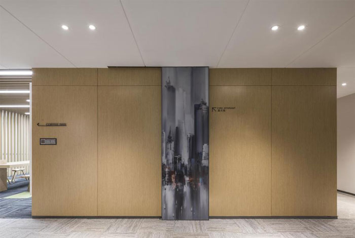 杭州大江東辦公室過道裝修設計方案