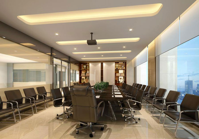 杭州富陽辦公室會議室裝修設(shè)計效果圖