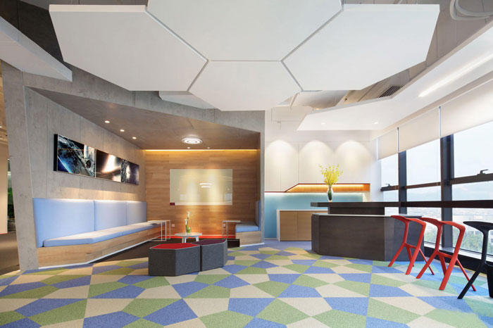 金融集團辦公室休息區裝修設計效果圖