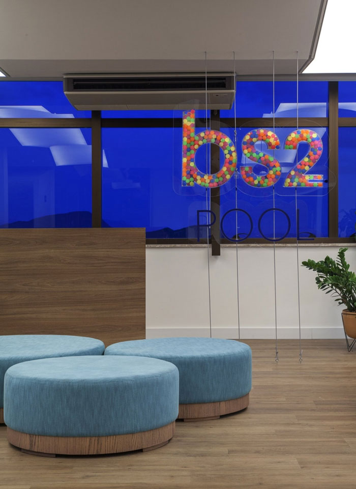 金融企業辦公室接待區裝修設計效果圖