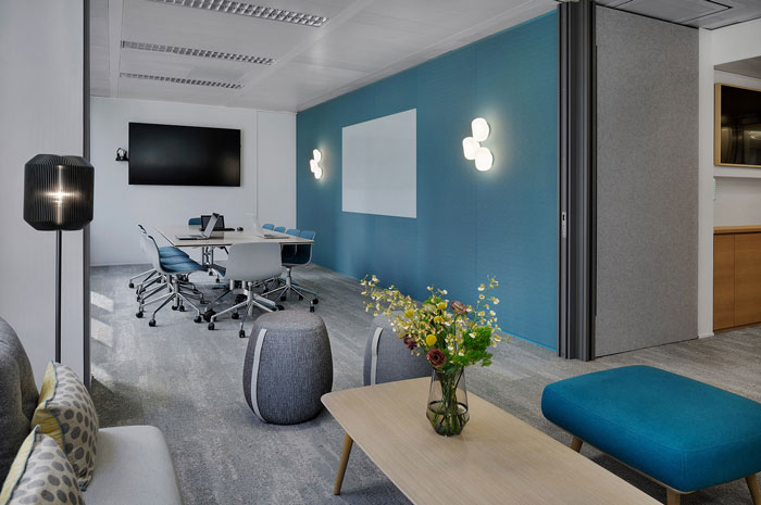 金融理財公司辦公室會議室裝修設計效果圖