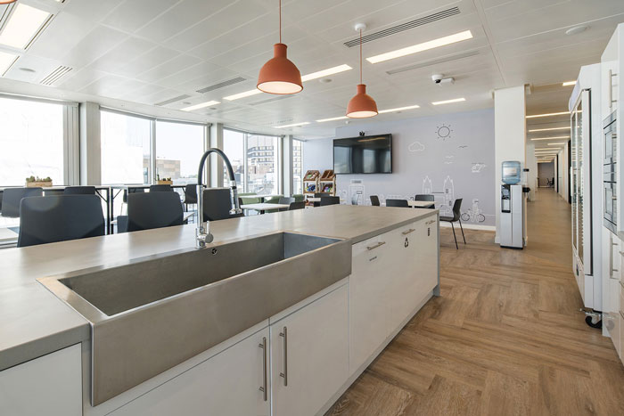 軟件公司辦公室洗手池裝修設計效果圖