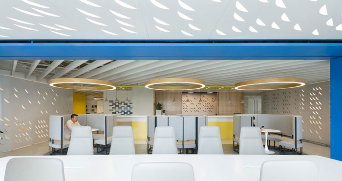 杭州武林廣場辦公室休息區裝修設計效果圖