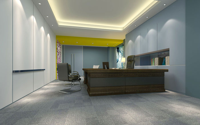 新公司總經(jīng)理辦公室裝修設計效果圖