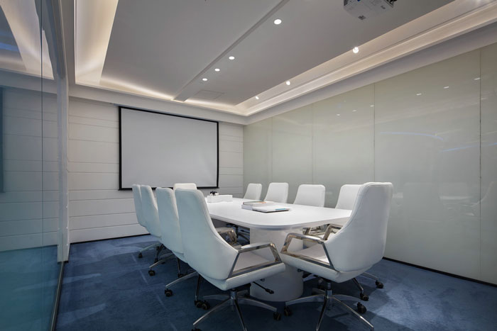 企業辦公室會議室裝修設計效果圖