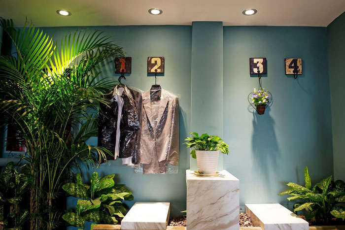 美式辦公室進(jìn)門區(qū)裝修設(shè)計(jì)效果圖