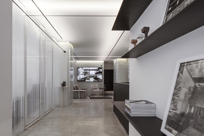 物業公司辦公室過道裝修設計效果圖