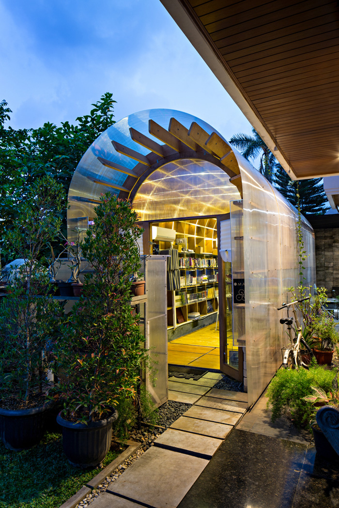 原生態(tài)辦公室閱讀室裝修設計效果圖