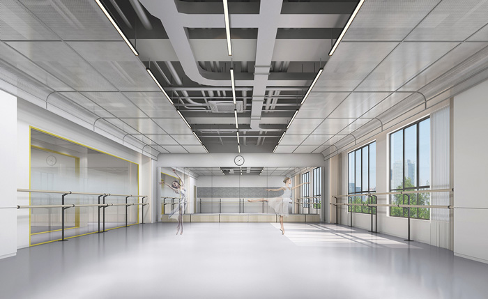 藝術學校教室裝修設計效果圖