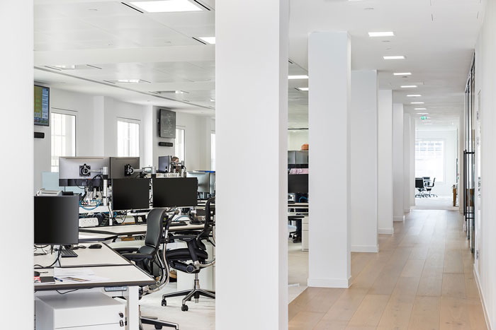 現代風格辦公室裝修設計效果圖