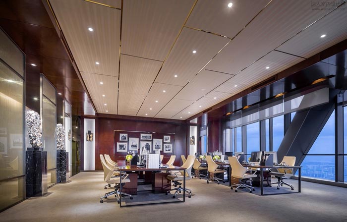 金融控股公司辦公區(qū)裝修設(shè)計效果圖