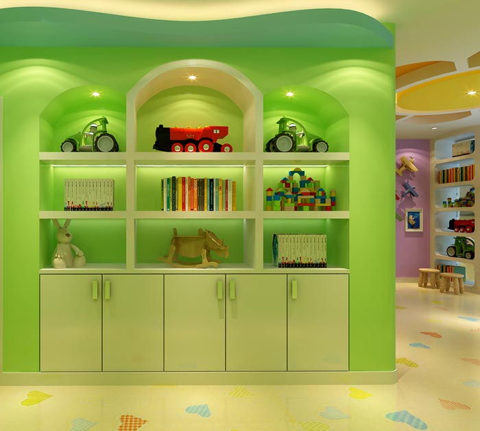 托管班裝飾設計效果圖