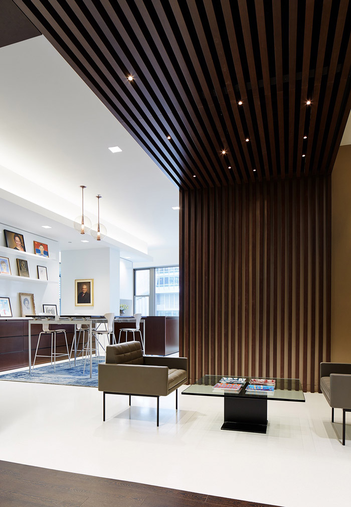 財務代理公司進門區裝修設計效果圖