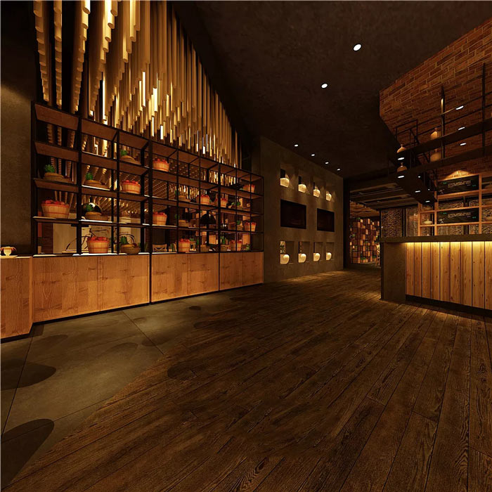 7080主題餐廳裝修設計效果圖