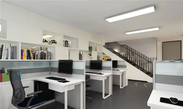 玩具公司辦公室辦公區裝修設計效果圖